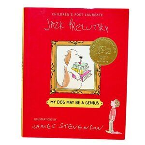 My Dog May Be A Genius By Jack Prelutsky Hardcover Childrens Poetry Book